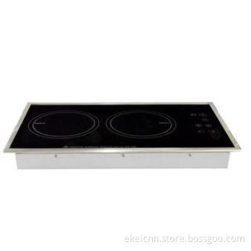 Portable Built In Double Burner Infrared Ceramic Cooktop Wi